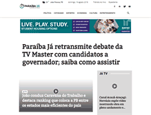Tablet Screenshot of paraibaja.com.br
